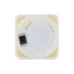 GloboStar® CANDLE 79538 ΣΕΤ 12 x Διακοσμητικά Realistic Κεράκια με LED Εφέ Κινούμενης Φλόγας - Μπαταρίας 12 x CR2032 Θερμό Λευκό 2700K Μπεζ L3.5 x W3.5 x H3.5cm - Image 6