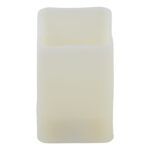 GloboStar® CANDLE 79539 ΣΕΤ 12 x Διακοσμητικά Realistic Κεράκια με LED Εφέ Κινούμενης Φλόγας - Μπαταρίας 12 x CR2032 Θερμό Λευκό 2700K Μπεζ L3.7 x W3.7 x H5.5cm - Image 3