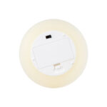 GLOBOSTAR® FIREFLAME 79544 Διακοσμητικό Κερί Παραφίνης με Εφέ Κινούμενης Φλόγας & IR Ασύρματο Χειριστήριο LED 0.5W 25lm 180° DC 3V με 2xAA Μπαταρίες IP20 Θερμό Λευκό 2700K Dimmable - Μπεζ -  Μ10 x Π10 x Υ25cm - 2 Χρόνια Εγγύηση - Image 5