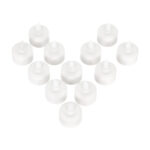 GLOBOSTAR® FIREFLAME 79565 Διακοσμητικά Κεράκια Ρεσώ με Εφέ Κινούμενης Φλόγας & Βάση Φόρτισης LED 0.2W 5lm 180° DC 1.2V με 12x Επαναφορτιζόμενες Μπαταρίες Ni-MH IP20 Θερμό Λευκό 2700K - Λευκό - Μ3.9 x Π3.9 x Υ4.9cm - Πακέτο 6 Τεμαχίων - 2 Χρόνια Εγγύηση - Image 5