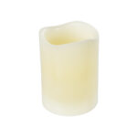GLOBOSTAR® FIREFLAME 79566 Διακοσμητικό Κερί Παραφίνης με Εφέ Κινούμενης Φλόγας & IR Ασύρματο Χειριστήριο LED 0.5W 25lm 180° DC 3V με 2xAA Μπαταρίες IP20 Θερμό Λευκό 2700K Dimmable - Μπεζ - Μ7.6 x Π7.6 x Υ10cm - Πακέτο 6 Τεμαχίων - 2 Χρόνια Εγγύηση - Image 4