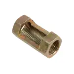 GLOBOSTAR® PIPEADAPT 79596 Μεταλλικός DIY Σύνδεσμος για Ολόπασους Σωλήνες Φωτιστικών - Μ1.3 x Π1.3 x Υ3cm - Πακέτο 10 Τεμαχίων - Image 2