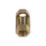 GLOBOSTAR® PIPEADAPT 79596 Μεταλλικός DIY Σύνδεσμος για Ολόπασους Σωλήνες Φωτιστικών - Μ1.3 x Π1.3 x Υ3cm - Πακέτο 10 Τεμαχίων - Image 3