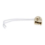 GloboStar® 79597 Κεραμικό Ντουί G9 με 15CM Καλώδιο D1.8 x H2.6cm - Image 3