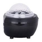 GloboStar® 79603 Μαύρο Επιτραπέζιο Διακοσμητικό Φωτιστικό Ειδικών Εφε NIGHT SKY GALAXY 3D LED 10W DC 5V 2200mAh Επαναφορτιζόμενο με Bluetooth Speaker - Sound Activated - Καλώδιο Τροφοδοσίας USB και Ασύρματο Χειριστήριο RF 2.4Ghz Πολύχρωμo RGB Dimmable - Image 5