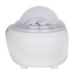 GloboStar® 79604 Λευκό Επιτραπέζιο Διακοσμητικό Φωτιστικό Ειδικών Εφε NIGHT SKY GALAXY 3D LED 10W DC 5V 2200mAh Επαναφορτιζόμενο με Bluetooth Speaker - Sound Activated - Καλώδιο Τροφοδοσίας USB και Ασύρματο Χειριστήριο RF 2.4Ghz Πολύχρωμo RGB Dimmable - Image 4