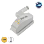 GloboStar® CLOSET 79641 Φωτιστικό Ντουλάπας LED για Μεντεσέ με Διακόπτη On/Off Κουμπωτό με Μπαταρία(Δεν συμπεριλαμβάνεται) - Θερμό Λευκό 2700K - Μ7 x Π4 x Υ2.5cm