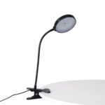 GLOBOSTAR® GROWME 79648 Φωτιστικό Ανάπτυξης Φυτών με Ενσωματωμένο Χειριστήριο LED 5W 150lm 160° DC 5V με USB 2.0 IP20 Πολύχρωμο Πλήρους Φάσματος Κόκκινο 660nm & Μπλε 450nm & UVIR 730nm Dimmable - Sanan SMD Chip - Μαύρο - Μ10 x Π20 x Υ36cm - 2 Χρόνια Εγγύηση - Image 4