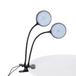 GLOBOSTAR® GROWME 79650 Φωτιστικό Ανάπτυξης Φυτών με Ενσωματωμένο Χειριστήριο LED 10W 300lm 120° DC 5V με USB 2.0 IP20 Πολύχρωμο Πλήρους Φάσματος Κόκκινο 660nm & Μπλε 450nm & UVIR 730nm Dimmable - Sanan SMD Chip - Μαύρο - Μ10 x Π30 x Υ36cm - 2 Χρόνια Εγγύηση - Image 3