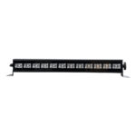 GLOBOSTAR® UVBAR 79660 Μπάρα Φωτισμού με IR Ασύρματο Χειριστήριο LED 36W 120° AC 220-240V IP20 Ultraviolet UV Black Light DMX512 - Star LED Chip - Μαύρο - Μ50 x Π6 x Υ6cm - 2 Χρόνια Εγγύηση - Image 3
