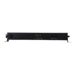 GLOBOSTAR® UVBAR 79660 Μπάρα Φωτισμού με IR Ασύρματο Χειριστήριο LED 36W 120° AC 220-240V IP20 Ultraviolet UV Black Light DMX512 - Star LED Chip - Μαύρο - Μ50 x Π6 x Υ6cm - 2 Χρόνια Εγγύηση - Image 5
