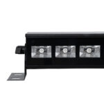 GLOBOSTAR® UVBAR 79660 Μπάρα Φωτισμού με IR Ασύρματο Χειριστήριο LED 36W 120° AC 220-240V IP20 Ultraviolet UV Black Light DMX512 - Star LED Chip - Μαύρο - Μ50 x Π6 x Υ6cm - 2 Χρόνια Εγγύηση - Image 6