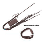 GLOBOSTAR® BRANCH 79800 Μοντέρνο Επιτραπέζιο Φωτιστικό LED 3W 300lm 360° με 2 x ΑΑ Μπαταρίες DC 3V IP20 Ψυχρό Λευκό 6000K - DIODE - Καφέ & Μπεζ - Μ62.5 x Π62.5 x Υ70cm - 2 Χρόνια Εγγύηση - Image 3