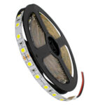 GLOBOSTAR® LUMAR 70220 Ταινία LED 14.4W/m 1440lm/m 120° DC 24V IP20 60 x SMD5050 Chip/m Ψυχρό Λευκό 6000K Dimmable - Sanan SMD Chip - Μ500 x Π1 x Υ0.2cm - Ρολό 5 Μέτρων - 5 Χρόνια Εγγύηση - Image 2