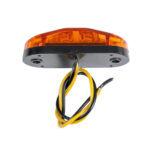 GloboStar® 79908 Πλευρικά Φώτα Όγκου Φορτηγών LED 2xSMD2835 DC 10-30V 2W 134lm IP66 Πορτοκαλί - Μ6.5 x W3 x H1.8cm - Image 4