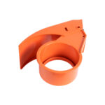 GLOBOSTAR® PACKAGING 79950 Επαγγελματική Μηχανή για Αυτοκόλλητη Ταινία Συσκευασίας Φάρδους έως 5.5cm & Μήκους έως 150 Μέτρων - Πορτοκαλί - Μ8.5 x Π8.5 x Υ9cm - Image 5