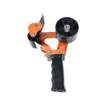 GloboStar® 79951 Επαγγελματική Μηχανή Ταινίας Συσκευασίας Χειρός DELI Μ16.5 x Π7.8 x Υ24cm - Πορτοκαλί & Μαύρο - Image 3