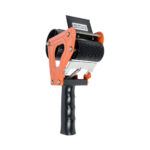 GloboStar® 79951 Επαγγελματική Μηχανή Ταινίας Συσκευασίας Χειρός DELI Μ16.5 x Π7.8 x Υ24cm - Πορτοκαλί & Μαύρο - Image 6