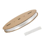 GLOBOSTAR® SHRINKTUBE 79968 Θερμοσυστελλόμενο Μακαρόνι Στεγανοποίησης για Neon Flex LED Αδιάβροχο IP65 - Διάφανο - Μ1000 x Π2 x Υ2cm/Π1 x Υ1cm - Ρολό 100 Μέτρων - Image 2
