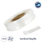 GLOBOSTAR® SHRINKTUBE 79969 Θερμοσυστελλόμενο Μακαρόνι Στεγανοποίησης για Neon Flex LED Αδιάβροχο IP65 - Διάφανο - Μ250 x Π3 x Υ3cm/Π1.5 x Υ1.5cm - Ρολό 25 Μέτρων