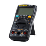 GloboStar® 79975 Ψηφιακό Φορητό Πολύμετρο Data Retantion True RMS Intelligent Automation Μπαταρίας 2 x AAA (Δεν Περιλαμβάνονται) Μετρητής Τάσης AC/DC - Θερμοκρασία - Αμπερόμετρο - Voltmeter - Καπασιτόμετρο - Ohm - Μαύρο - Image 4