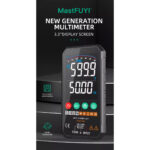 GLOBOSTAR® DIGIMETRIC 79976 Ψηφιακό ΠολύμετροTrue RMS AI με Μετρητή Τάσης Volt AC & DC, Θερμοκρασίας, Ampere, Καπασιτόμετρο, Ohm & Οπίσθιος Φακός - CATIII 600V Max 1000VDC/750VAC - Μ14.2 x Π7 x Υ2cm - 2 Χρόνια Εγγύηση - Image 6