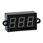 GloboStar® 79987 Όργανο Μέτρησης Τάσης Βολτόμετρο με Οθόνη LED Display DC 3.5 έως 30V Μπλε Μ5.5 x Π1.5 x Υ2.5cm - Image 3