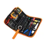 GLOBOSTAR® ELEKIT 79978 Ολοκληρωμένο DIY ΚΙΤ Εργαλείων Ηλεκτρονικού - Κολλητήρι & Βάση, Απορροφητική Τρόμπα Κόλλησης, Πλαγιοκόφτης, Τσιμπιδάκι Tweezer, Πενσέτα, Καλάι Κόλλησης, Κοπίδια, Φαλτσέτες & Ψηφιακό Πολύμετρο - Μ26 x Π18 x Υ5.5cm - Image 4