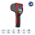 GLOBOSTAR® NOYAFA-NF-521 79989 Ψηφιακή Θερμοκάμερα Χειρός 2MP -10°C - 400°C με Οθόνη 2.4" TFT LCD με Micro-USB με Επαναφορτιζόμενη Μπαταρία Li-ion 3.7V 2600mAh & 8GB Micro TF Card IP20 - Μ6 x Π6 x Υ21cm - 2 Χρόνια Εγγύηση