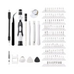 GLOBOSTAR® ELEKIT 79996 Ολοκληρωμένο Mini DIY ΚΙΤ με 115 Μικροεργαλεία σε 1 Βαλιτσάκι για Επισκευές Κινητών Τηλεφώνων, Laptop, Οπτικών & κλπ Μικροεπισκευών - Μαύρο & Λευκό - Μ15.5 x Π10 x Υ5cm - Image 5