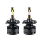 GloboStar® 81504 H4 X10 360° Line KIT Βασικού Φωτισμού Αυτοκινήτου & Φορτηγού 3nd Generation Can-Bus Series LED CREE CXB 55W/110W 11000lm/22000lm DC 12V Αδιάβροχο IP56 Ψυχρό Λευκό 6000K