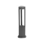 GLOBOSTAR® RODEMA 90545 Φωτιστικό Κολωνάκι Κήπου LED 15W 1500lm 60° AC 220-240V Αδιάβροχο IP65 Θερμό Λευκό 2700K - Γκρι Ανθρακί - Μ16.5 x Π16.5 x Υ60cm - 3 Χρόνια Εγγύηση - Image 2