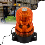 GloboStar® 85195 PRO Series Φάρος Ασφαλείας για Περονοφόρα - Κλαρκ - Αυτοκίνητα & Φορτηγά STROBE LED SMD 5730 40W DC 10-110V Αδιάβροχος IP65 Πορτοκαλί - Image 2