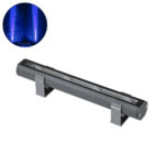 GLOBOSTAR® WINDOWBARI 90539 Φωτιστικό Ανάδειξης Παραθύρων LED 12W 960lm 8°x180° DC 24V Αδιάβροχο IP67 Μπλε Dimmable - CREE XPE Chip - Γκρι Ανθρακί - Μ30 x Π4 x Υ3.5cm - 3 Χρόνια Εγγύηση - Image 2