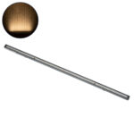 GloboStar® DIGI-BAR 90209 Ψηφιακή Μπάρα Φωτισμού Wall Washer Digital Pixel Facade Tuber Bar LED 12W 840lm 90° DC 24V Αδιάβροχο IP65 L100 x W3.2 x H3cm Θερμό Λευκό 2700K DMX512 - Ασημί με Διάφανο Κάλυμμα - 3 Years Warranty - Image 2
