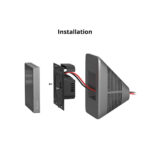 GloboStar® 80076 SONOFF StandB Enclosure Stand for NSPanel Pro or NSPanel White - Βάση για NSPanel Pro η NSPanel Λευκό - Image 3