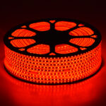 GLOBOSTAR® EPISLIM 70504 Ταινία LED 12W/m 780lm/m 120° DC 220-240V Αδιάβροχη IP65 96 x SMD2835 Chip/m Κόκκινο Dimmable - Epistar SMD Chip - Μ100 x Π1 x Υ0.5cm - 3 Χρόνια Εγγύηση - Image 2