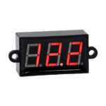 GloboStar® 79985 Όργανο Μέτρησης Τάσης Βολτόμετρο με Οθόνη LED Display DC 3.5 έως 30V Κόκκινο Μ5.5 x Π1.5 x Υ2.5cm - Image 2