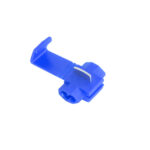 GloboStar® 81648 Cable Terminal - Κλέφτης Ρέυματος από Καλώδιο Max 15A - Μπλε - Μ2 x Π3 x Υ1.5cm - Πακέτο 20 Τεμαχίων - Image 2