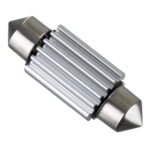 GloboStar® C5W 81312 Λάμπα Αυτοκίνητου 36mm FESTOON  2nd Generation Can-Bus Series LED 4 SMD 5630 2.7W 160lm 120° DC 12V IP20 Ψυχρό Λευκό 6000K - Image 2