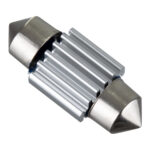 GLOBOSTAR® C5W 81328 Σωληνωτή Λάμπα C5W 31mm CANbus LED 0.72W 150lm 120° DC 24-30V IP20 Ψυχρό Λευκό 6000K - 10 x Epistar SMD4014 - Μ3.1 x Π1.2 x Υ1.2cm - 1 Χρόνο Εγγύηση - Image 2