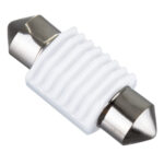 GLOBOSTAR® C5W 81332 Σωληνωτή Λάμπα C5W 31mm CANbus LED 1.92W 100lm 120° DC 12-24V IP20 Ψυχρό Λευκό 6000K - 2 x Epistar SMD3030 Chip - Μ3.1 x Π1.2 x Υ1cm - 1 Χρόνο Εγγύηση - Image 2