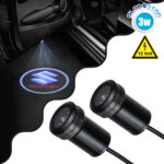 GLOBOSTAR® GHOSTLOGO 81626 Projector Προβολής Μάρκας Αυτοκινήτου "SUZUKI" LED 2.5W/5W 100lm/200lm 45° DC 12V Αδιάβροχο IP65 Ψυχρό Λευκό 6000K - CREE XHP35 Chip - Μ2.2 x Π3.4 x Υ2.2cm / Q1.9cm - Πακέτο 2 Τεμαχίων - 1 Χρόνο Εγγύηση