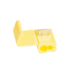 GloboStar® 81649 Cable Terminal - Κλέφτης Ρέυματος από Καλώδιο Max 24A - Κίτρινο - Μ3.2 x Π2 x Υ1.8cm - Πακέτο 20 Τεμαχίων - Image 3