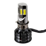 GloboStar® 81661 H4/HS1 KIT Βασικού Φωτισμού Μοτοσυκλέτας 2nd Generation Can-Bus Series LED CREE CXB COB 60W 6000lm DC 8-80V Αδιάβροχο IP67 Ψυχρό Λευκό 8000K - Image 4
