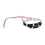 GloboStar® Αδιάβροχη Ταινία LED 30cm 15xSMD5050 12V IP65 Μ30 x Π1 x Υ0.3cm Ψυχρό Λευκό 6000K - Image 3