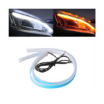 GLOBOSTAR® DRL 81730 Φώτα Ημέρας DRL & Φλας LED 12W/24W 1050lm/2100lm 200° DC 24-30V Αδιάβροχο IP65 Ψυχρό Λευκό 6000K & Πορτοκαλί - Μ60 x Π1.5 x Υ0.5cm - Πακέτο 2 Τεμαχίων - 1 Χρόνο Εγγύηση - Image 6