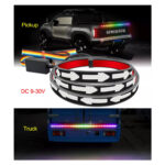 GloboStar® 81732 Car Backlit LED Strip Εύκαμπτη Ταινία 100cm Σήμανσης DRL Αυτοκινήτου 5 Προγραμμάτα Φωτισμού LED SMD 5050 7.6W DC 9-30V Αδιάβροχη IP65 RGB - 2 Χρόνια Εγγύηση - Image 6