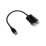 GloboStar® 81845-DUAL Διακοσμητικό Φωτιστικό Ειδικών Φωτορυθμικών Εφέ PARTY Disco LASER DC 5V με Καλώδιο Τροφοδοσίας USB Κόκκινο IP20 Μ3.5 x Π3.5 x Υ21.5cm - Image 2
