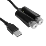 GloboStar® 81845-DUAL Διακοσμητικό Φωτιστικό Ειδικών Φωτορυθμικών Εφέ PARTY Disco LASER DC 5V με Καλώδιο Τροφοδοσίας USB Κόκκινο IP20 Μ3.5 x Π3.5 x Υ21.5cm - Image 5